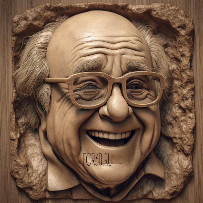 danny devito 1 stl model for CNC